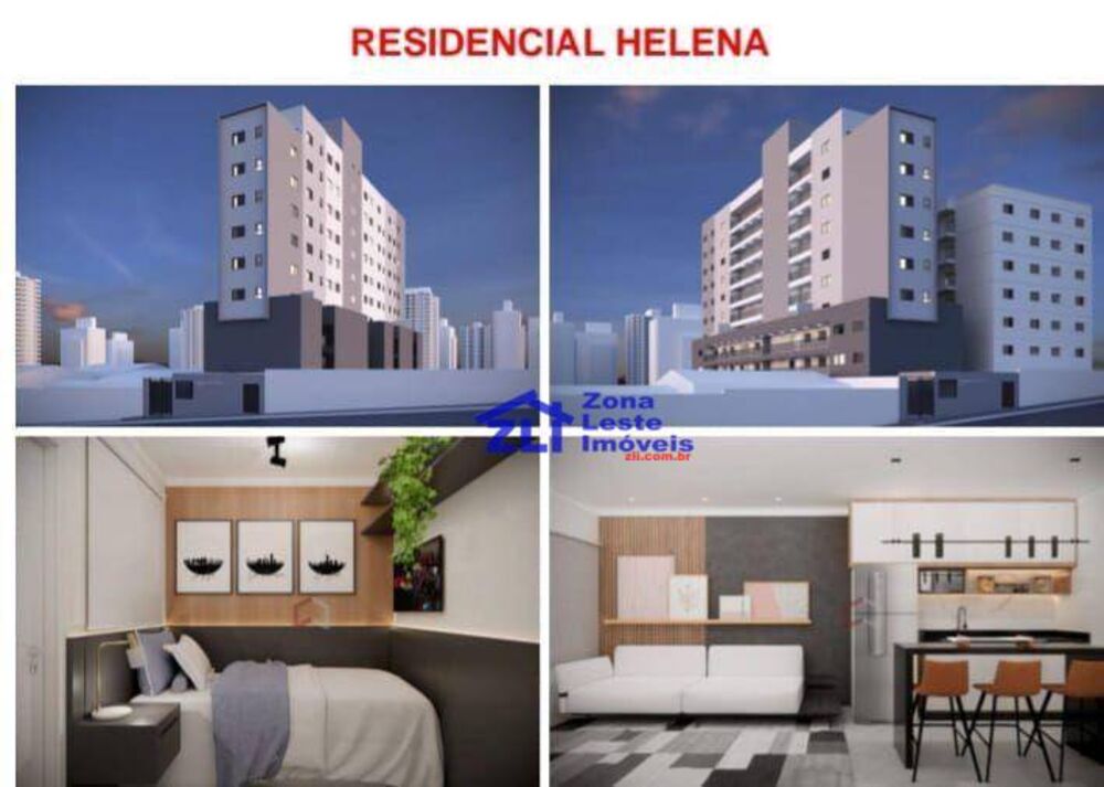 Apartamento à venda e aluguel com 2 quartos, 34m² - Foto 2