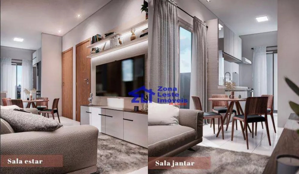 Apartamento, 2 quartos, 34 m² - Foto 2