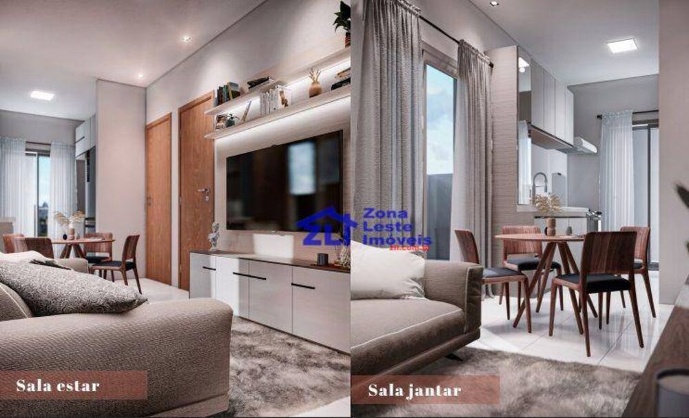Apartamento, 2 quartos, 36 m² - Foto 2