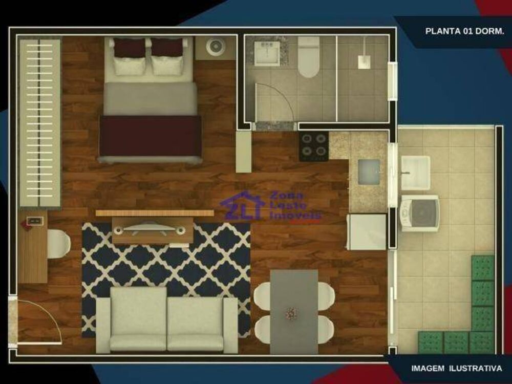 Kitnet e Studio à venda com 2 quartos, 62m² - Foto 11