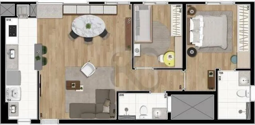 Apartamento, 2 quartos, 70 m² - Foto 7
