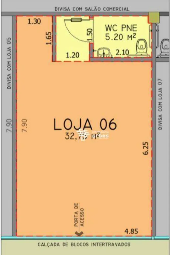 Sala-Conjunto, 37 m² - Foto 1