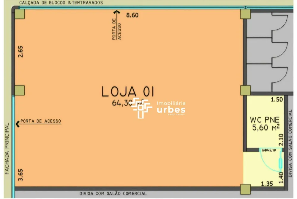 Sala-Conjunto, 75 m² - Foto 4