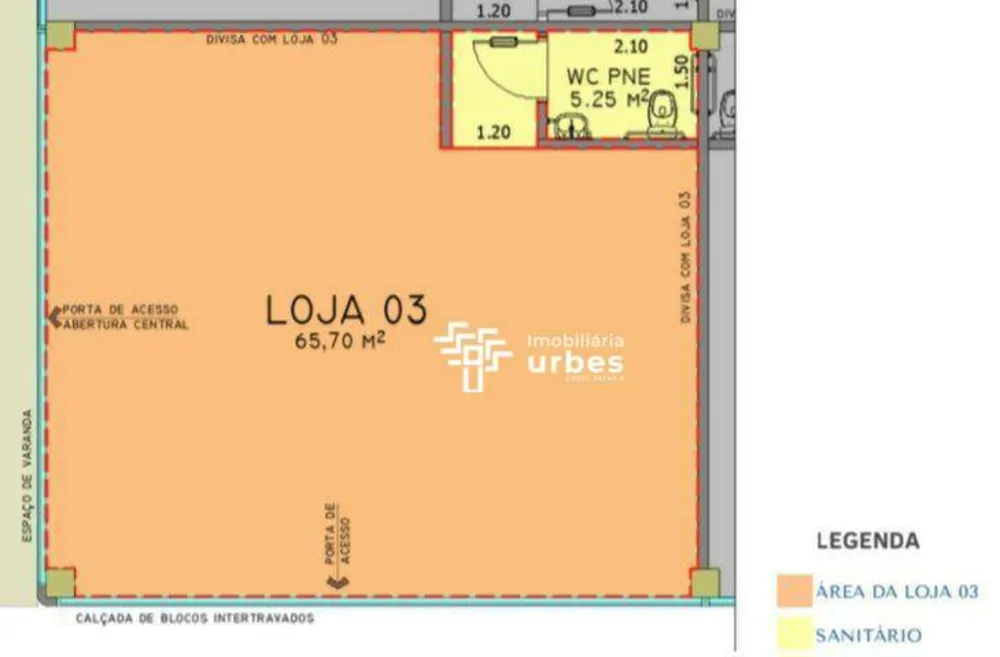 Sala-Conjunto, 65 m² - Foto 2