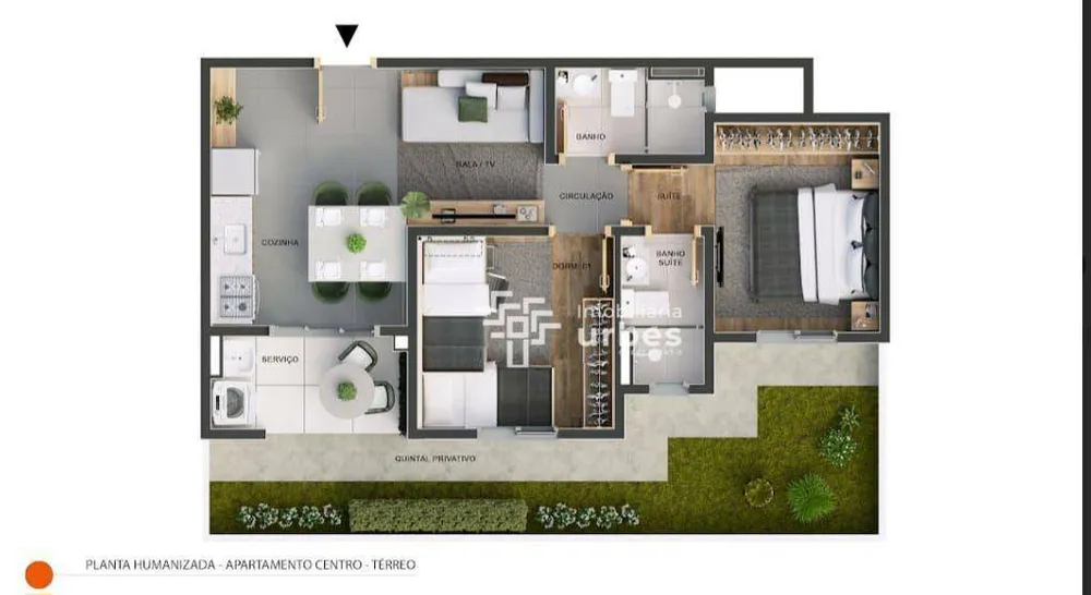 Apartamento, 2 quartos, 67 m² - Foto 1