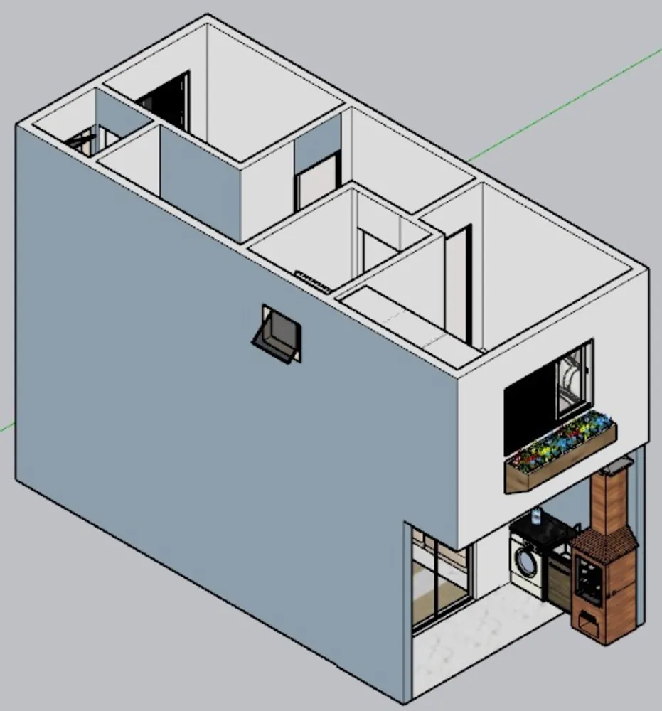 Casa, 2 quartos, 52 m² - Foto 5
