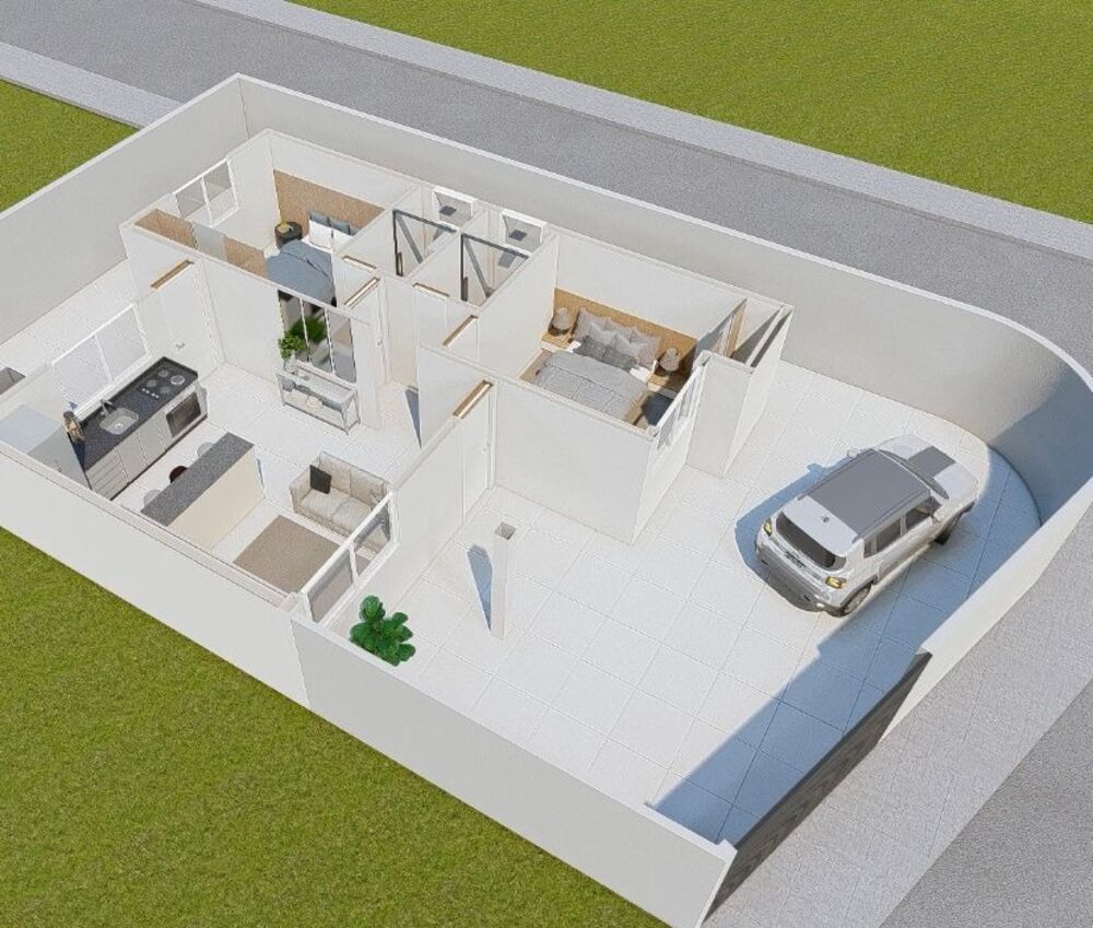 Casa, 2 quartos - Foto 1