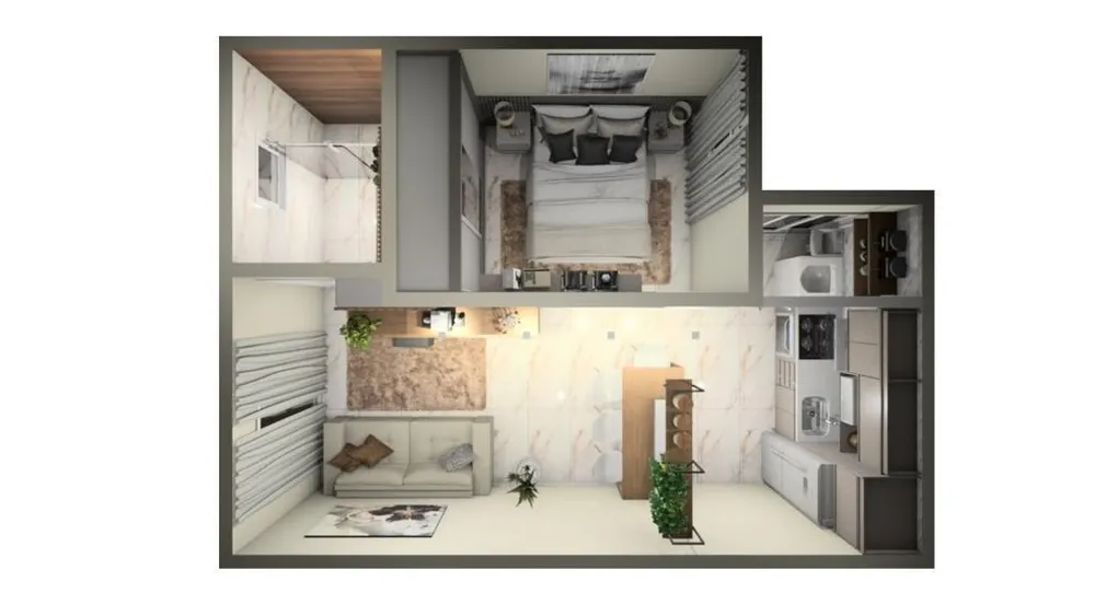 Kitnet-Studio, 593 m² - Foto 4