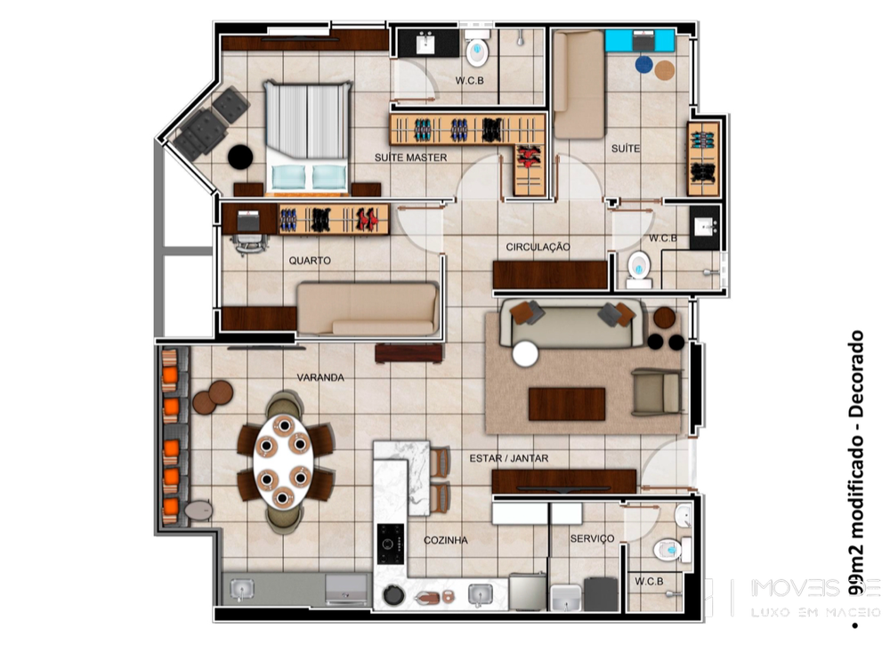 Apartamento, 3 quartos, 134 m² - Foto 20