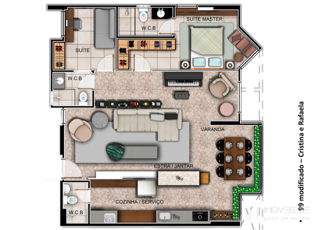 Apartamento, 3 quartos, 134 m² - Foto 41