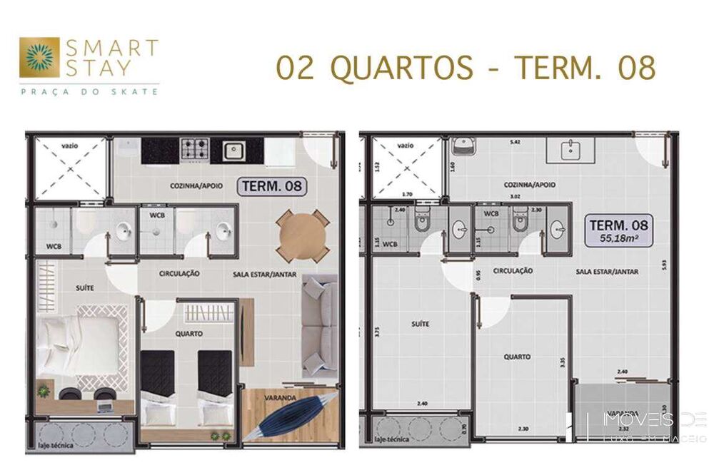 Apartamento, 1 quarto, 40 m² - Foto 2