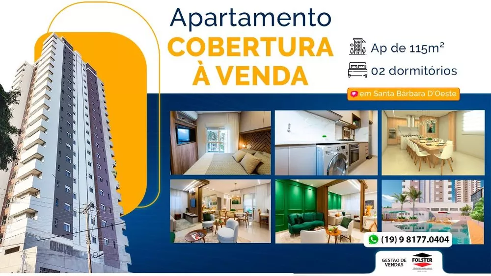 Apartamento à venda com 2 quartos, 115m² - Foto 1