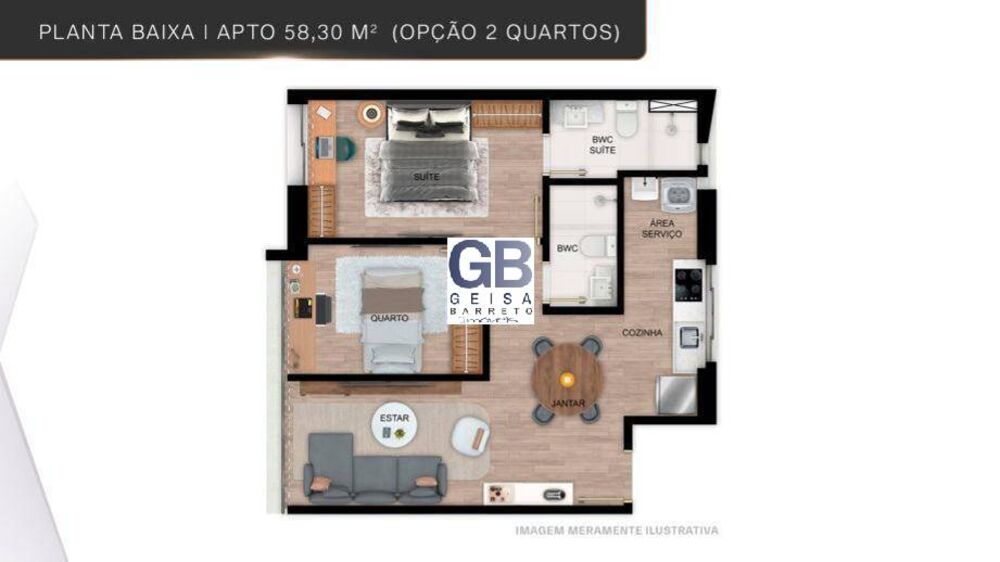 Apartamento, 1 quarto, 30 m² - Foto 8