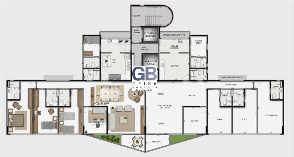 Apartamento, 4 quartos, 152 m² - Foto 9