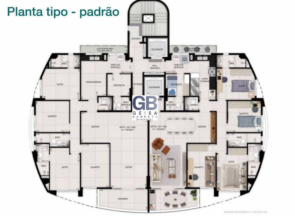 Apartamento, 4 quartos, 130 m² - Foto 14