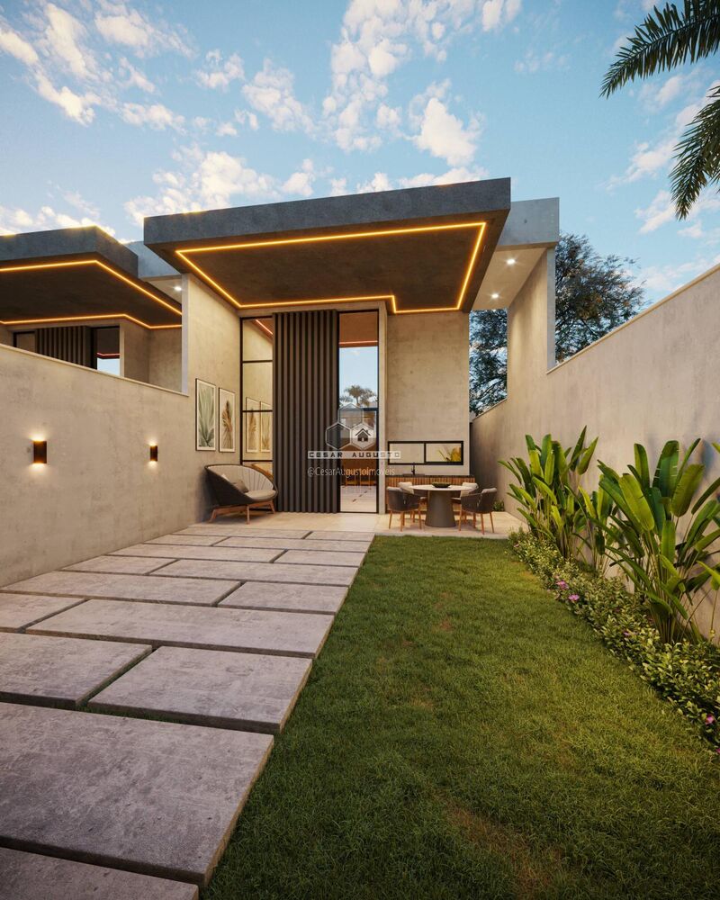 Casa à venda com 3 quartos, 119m² - Foto 1