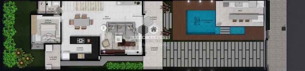 Casa, 4 quartos, 152 m² - Foto 14
