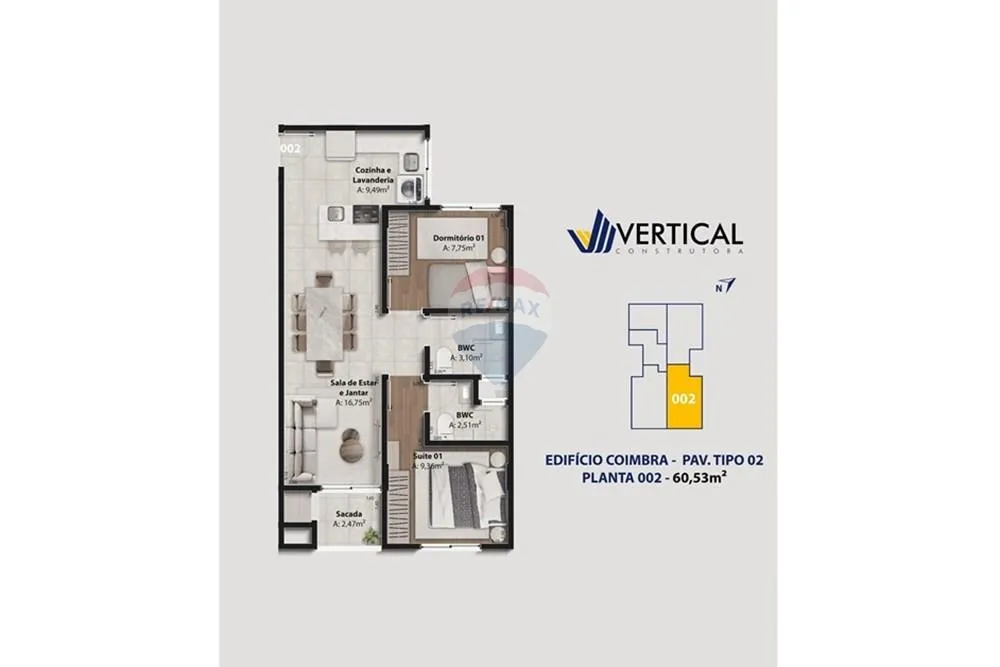 Apartamento, 2 quartos, 32 m² - Foto 7