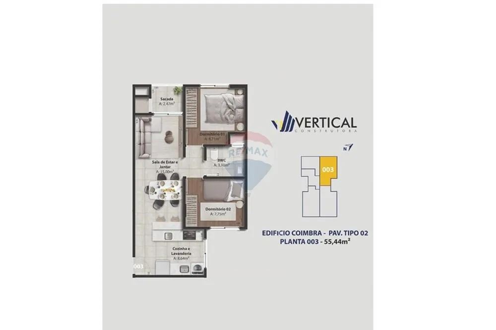 Apartamento, 2 quartos, 32 m² - Foto 5