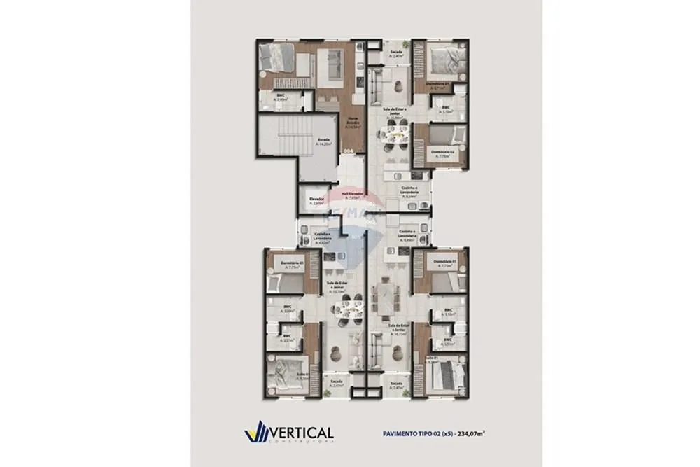 Apartamento, 2 quartos, 32 m² - Foto 9
