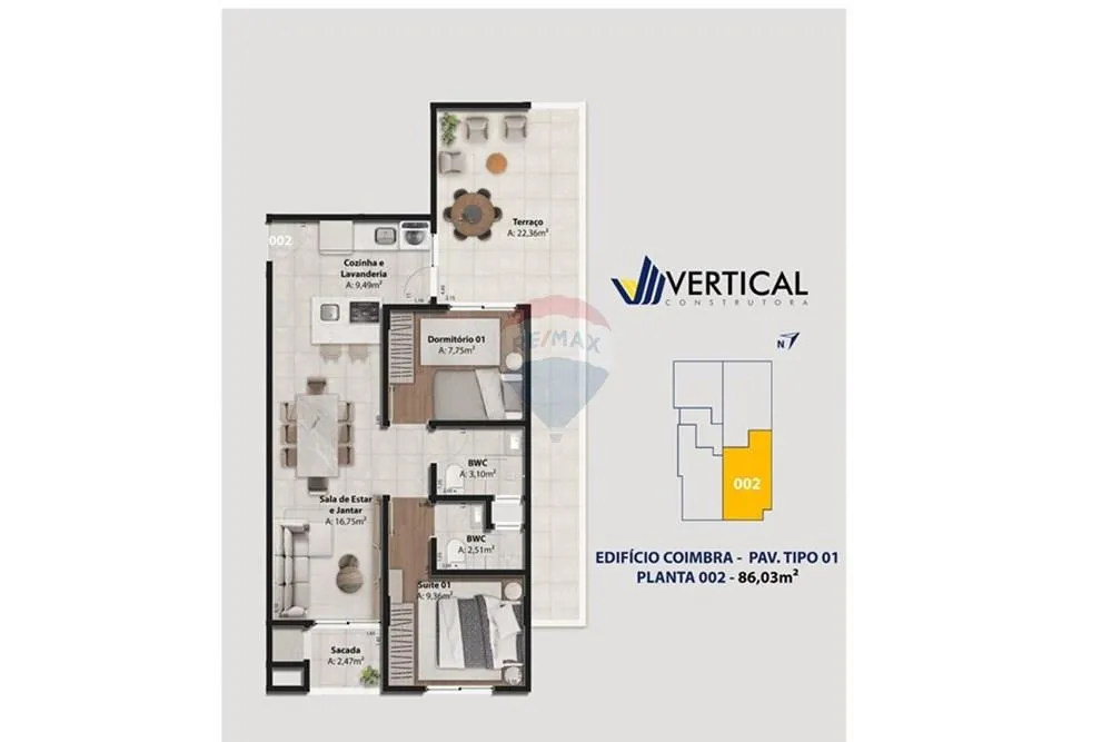 Apartamento, 2 quartos, 32 m² - Foto 4