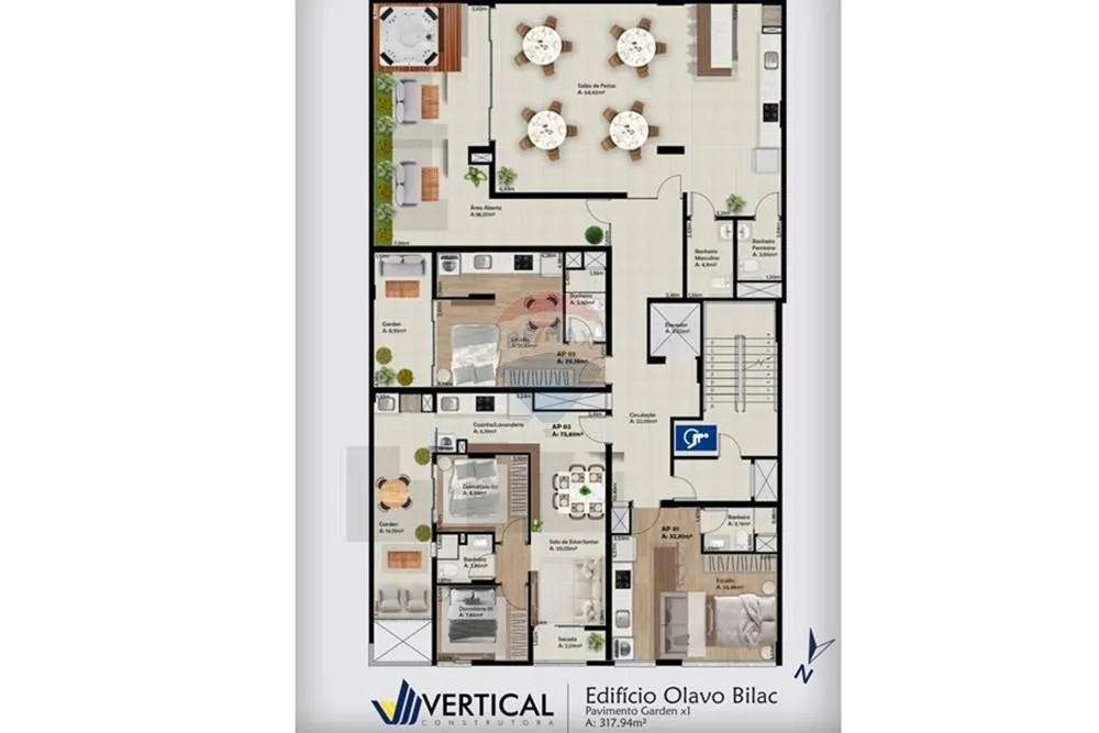Apartamento, 2 quartos, 56 m² - Foto 8