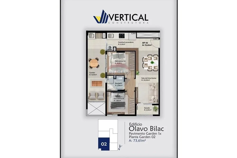 Apartamento, 2 quartos, 56 m² - Foto 10