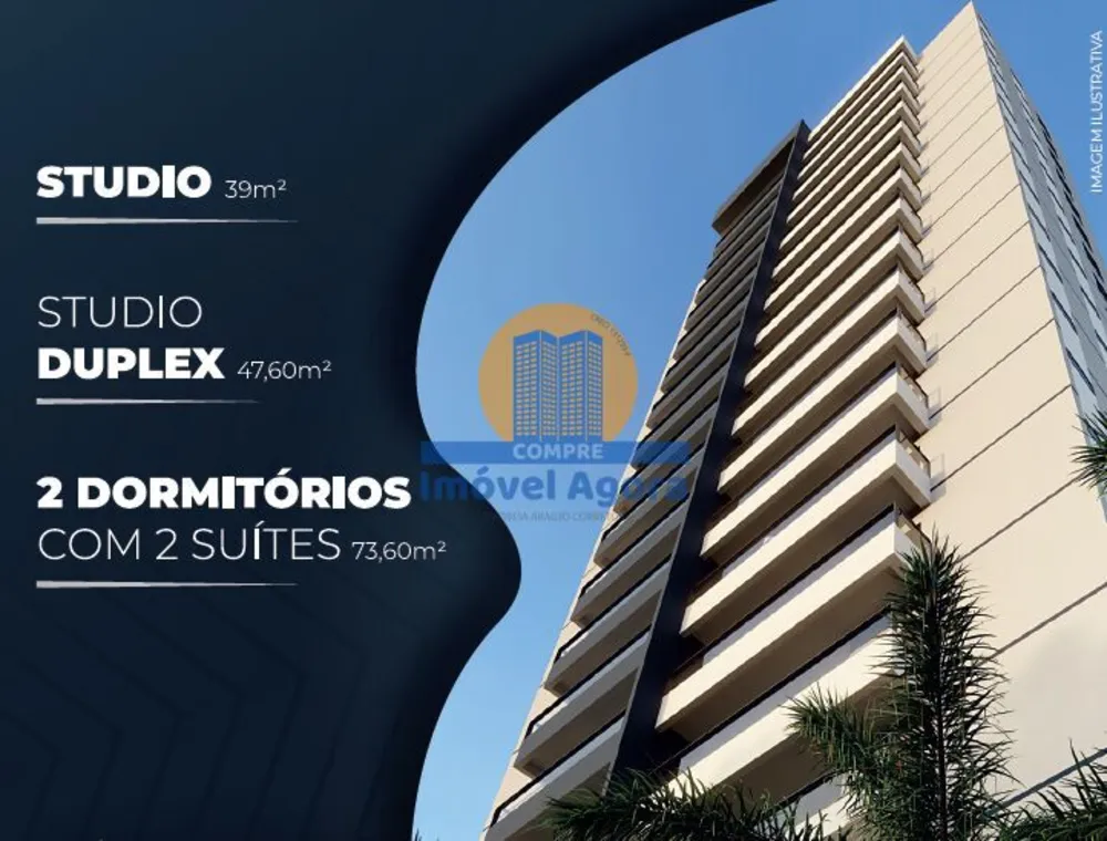 Apartamento, 1 quarto, 39 m² - Foto 1