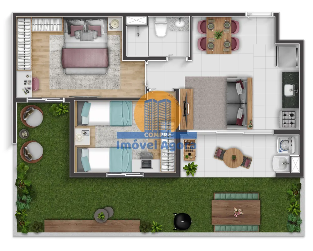Apartamento, 2 quartos, 46 m² - Foto 12