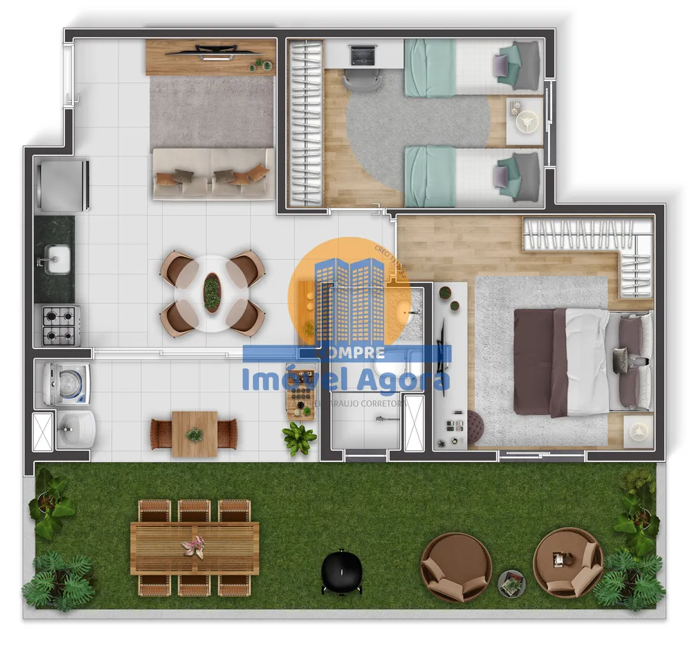 Apartamento, 2 quartos, 46 m² - Foto 15