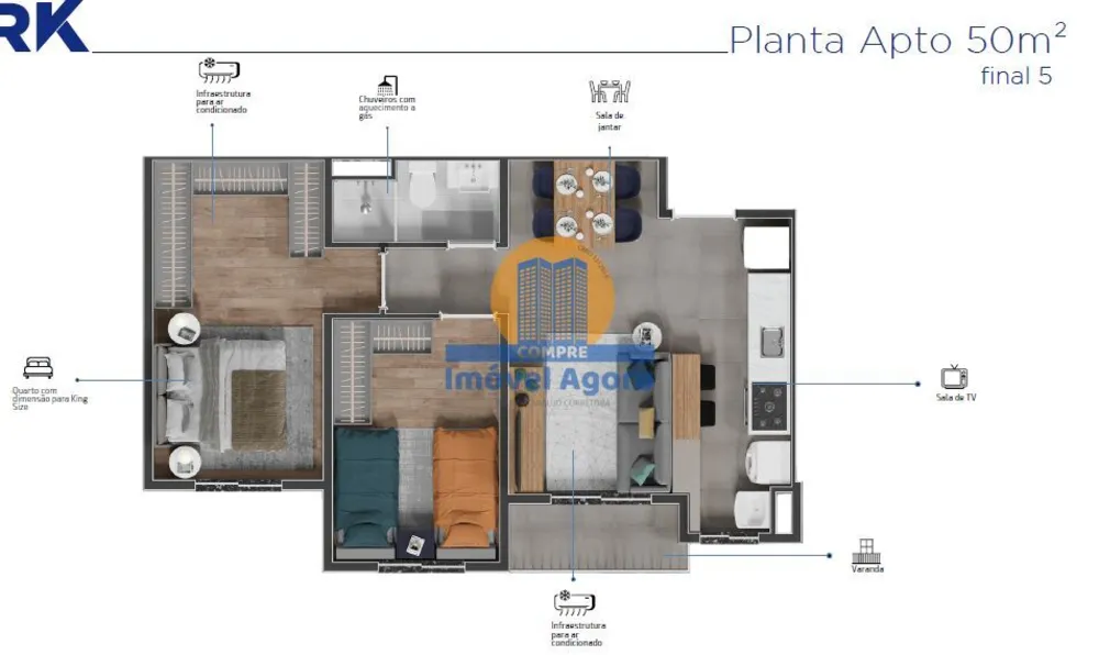 Apartamento, 2 quartos, 44 m² - Foto 15
