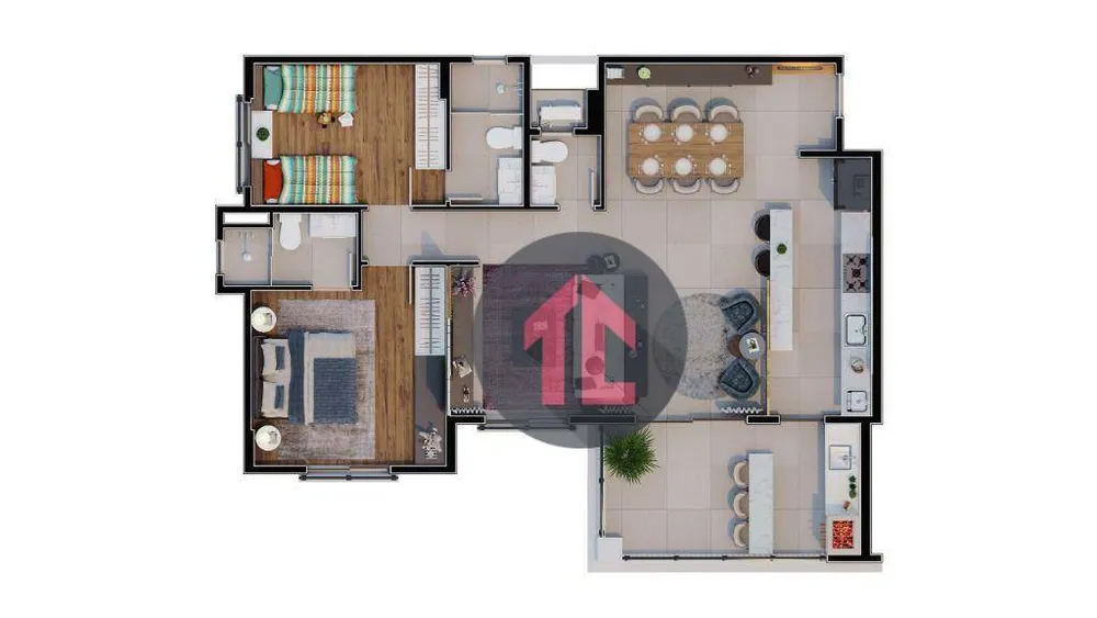 Apartamento, 3 quartos, 91 m² - Foto 20