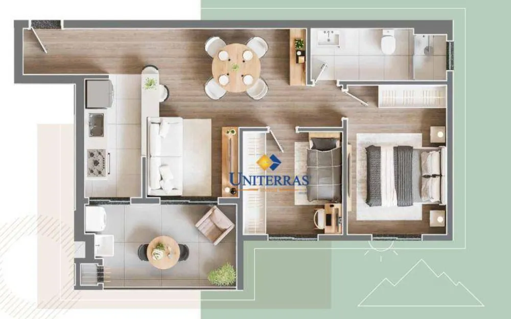 Apartamento, 2 quartos, 55 m² - Foto 8