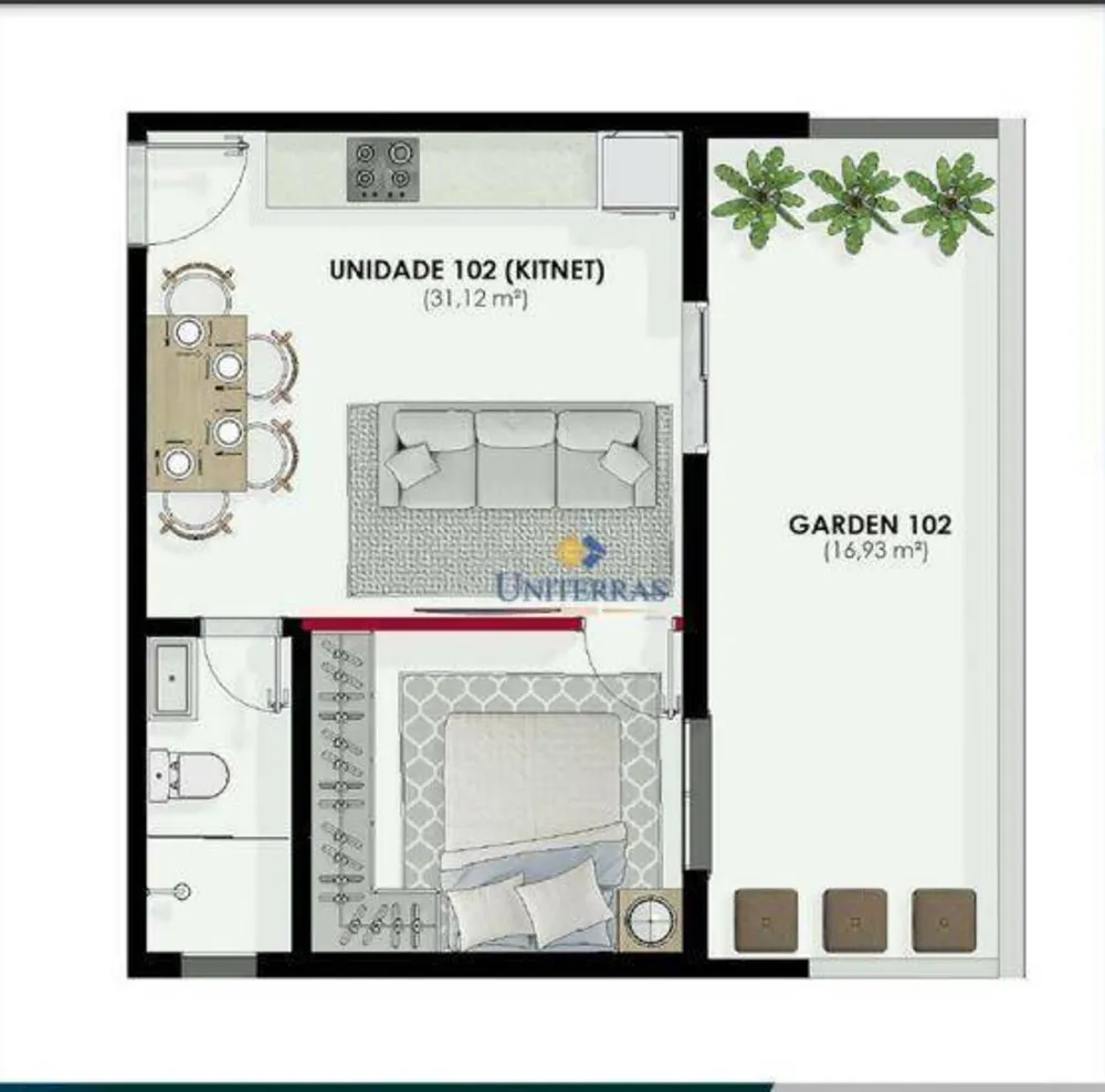 Loft, 31 m² - Foto 9