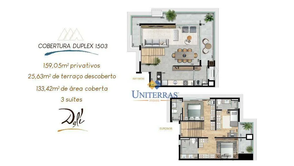 Cobertura, 3 quartos, 133 m² - Foto 11