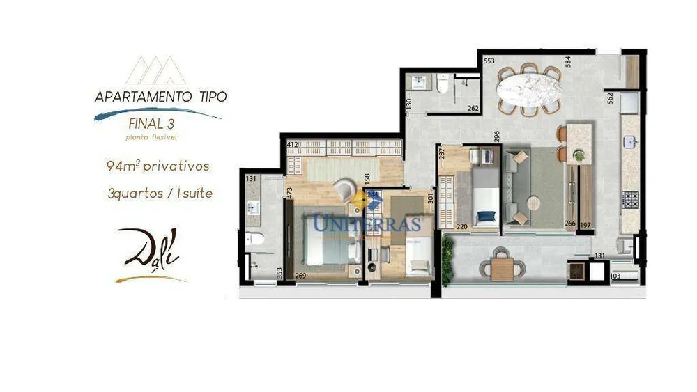 Apartamento, 3 quartos, 90 m² - Foto 4
