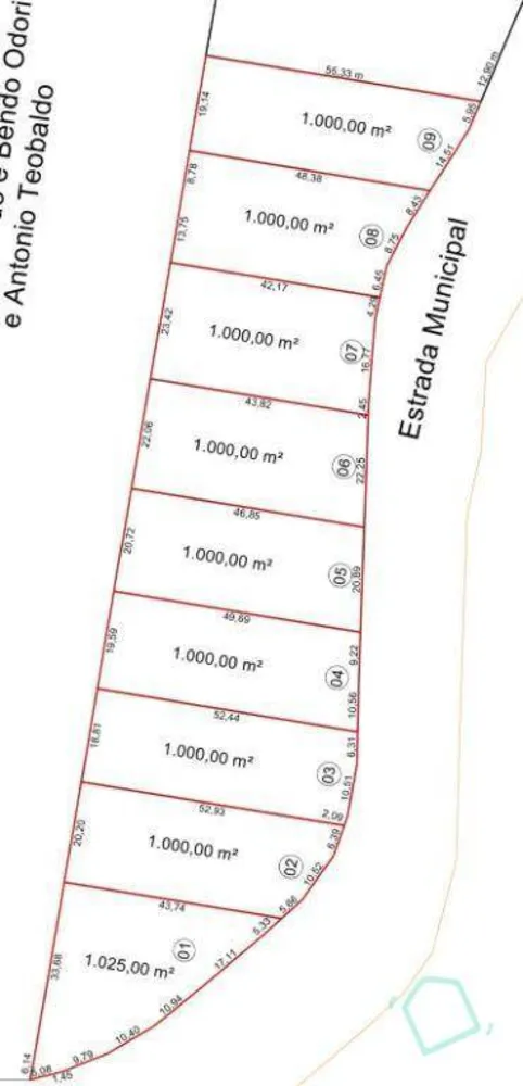 Terreno, 1025 m² - Foto 1