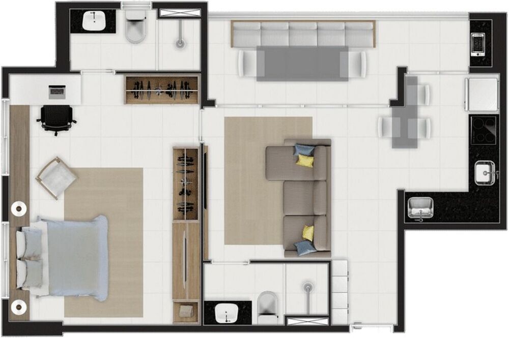 Apartamento, 2 quartos, 58 m² - Foto 20