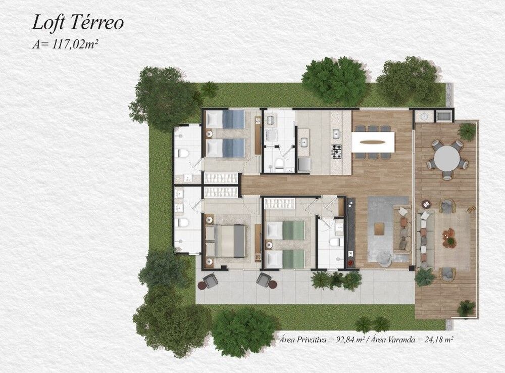 Casa de Condomínio, 3 quartos - Foto 7