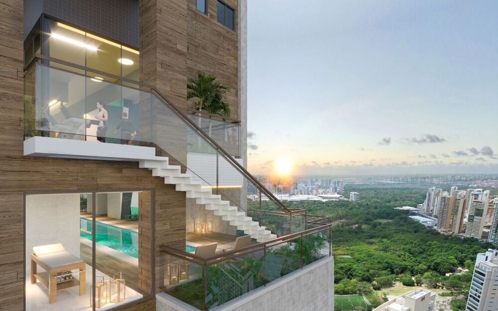 Apartamento à venda com 4 quartos, 203m² - Foto 4