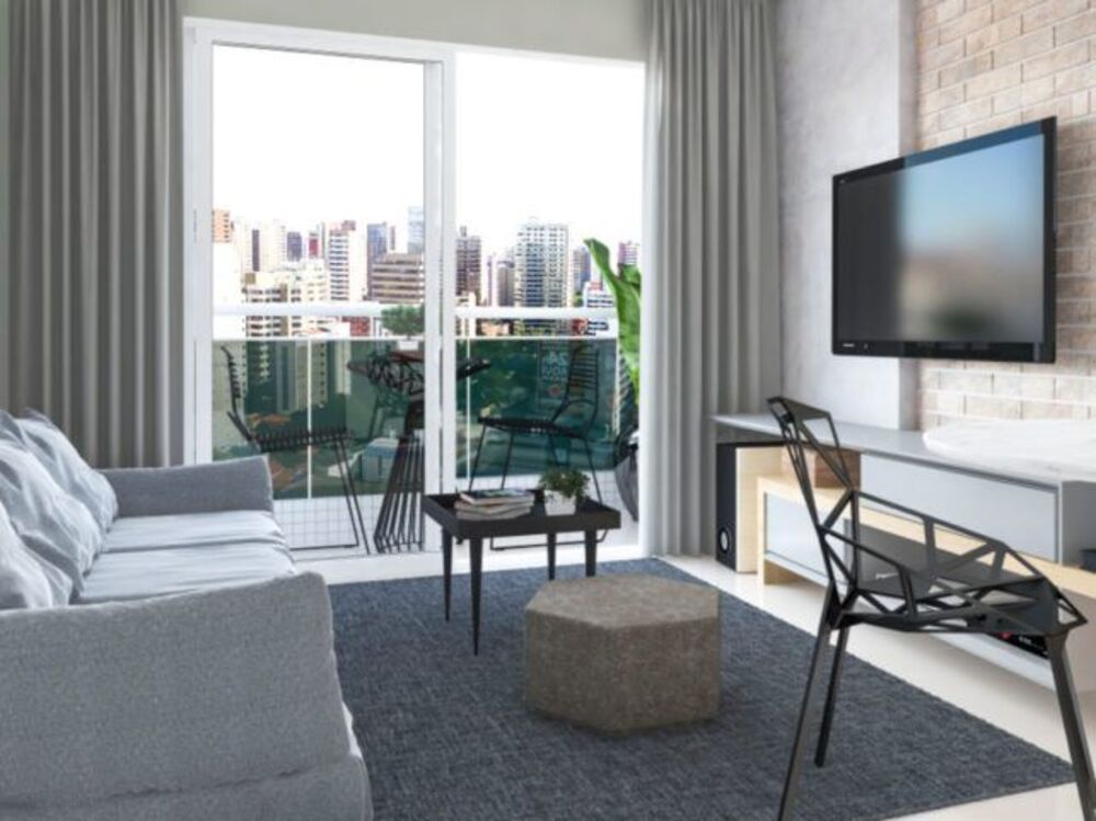 Apartamento, 1 quarto, 37 m² - Foto 1