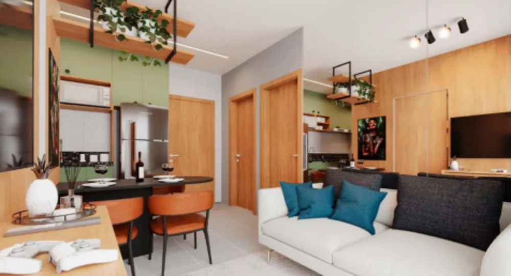 Apartamento, 1 quarto, 39 m² - Foto 2