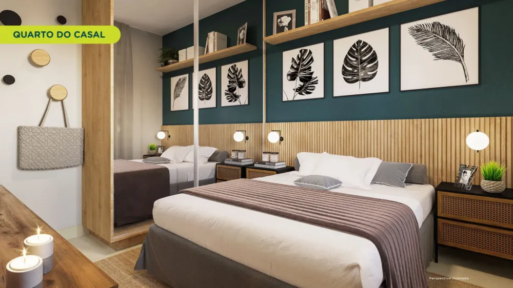 Apartamento, 2 quartos, 48 m² - Foto 2