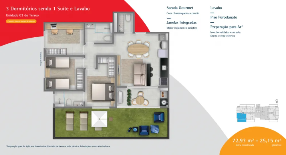 Apartamento, 2 quartos, 72 m² - Foto 4