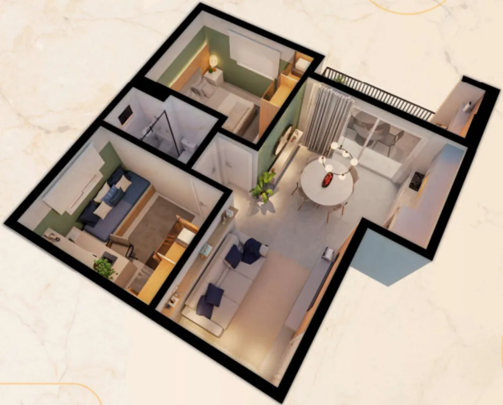 Apartamento, 2 quartos, 51 m² - Foto 11