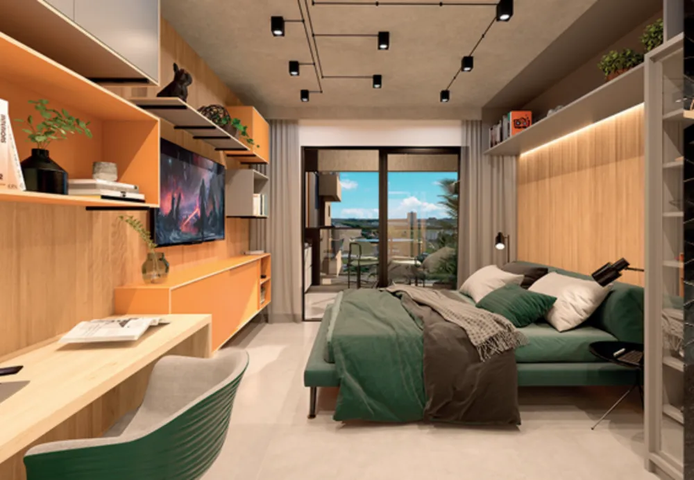 Apartamento, 1 quarto, 38 m² - Foto 1