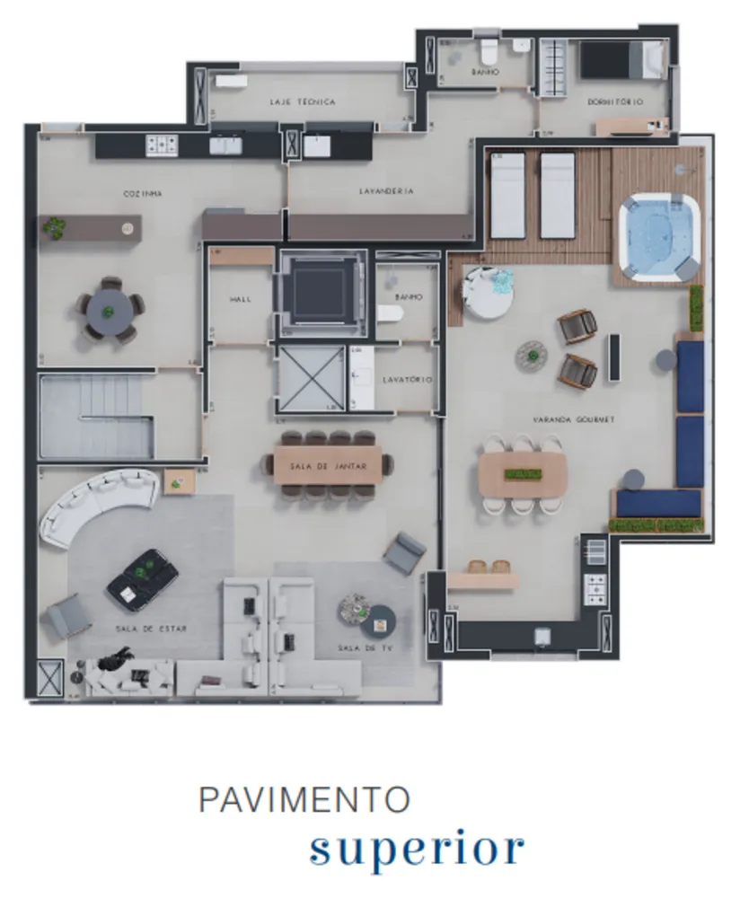 Apartamento, 5 quartos, 437 m² - Foto 3