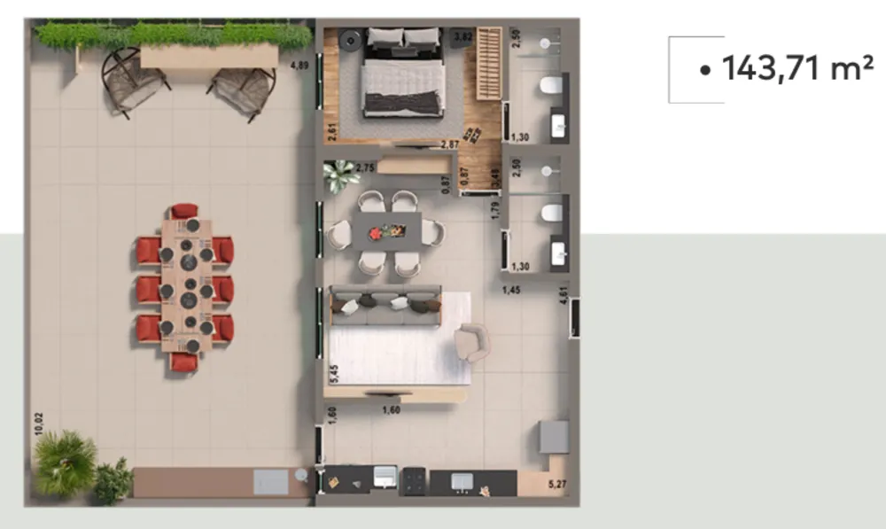 Apartamento, 2 quartos, 95 m² - Foto 5