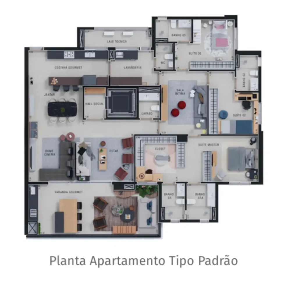 Apartamento, 3 quartos, 227 m² - Foto 8