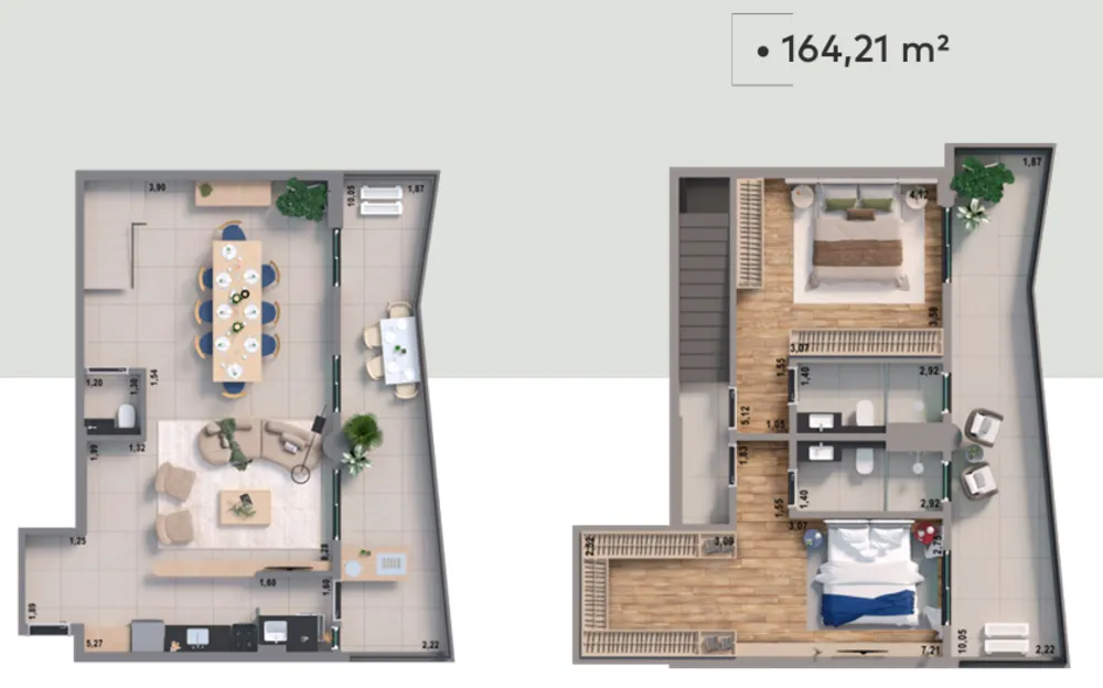 Apartamento, 2 quartos, 124 m² - Foto 3